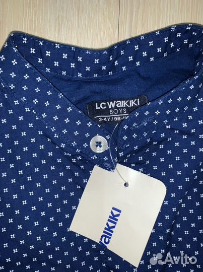 Новая рубашка детская LC waikiki на 3 года