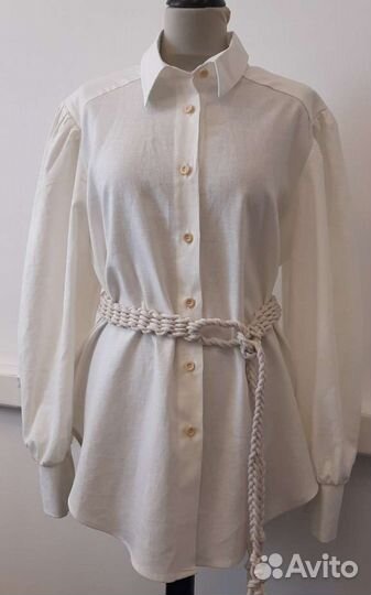 Пояс в технике макраме из х/б шнура