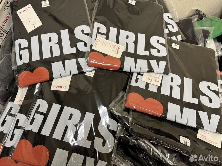 Футболки Girls Love My Swag черные