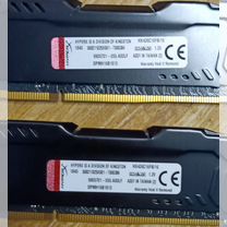 Kingston HyperX fury Black DDR4 2666 (2X16Gb) 32gb