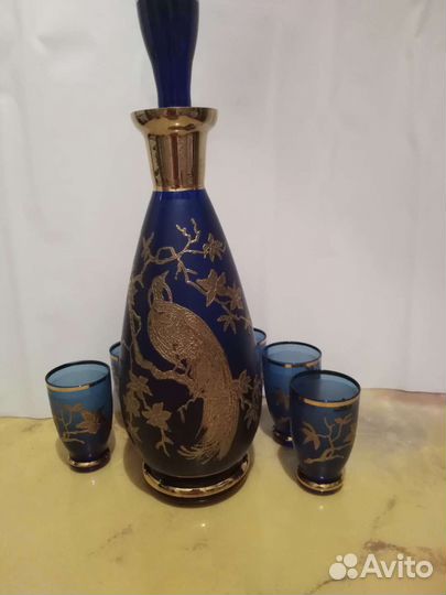 Графин со стопками. Чехословакии