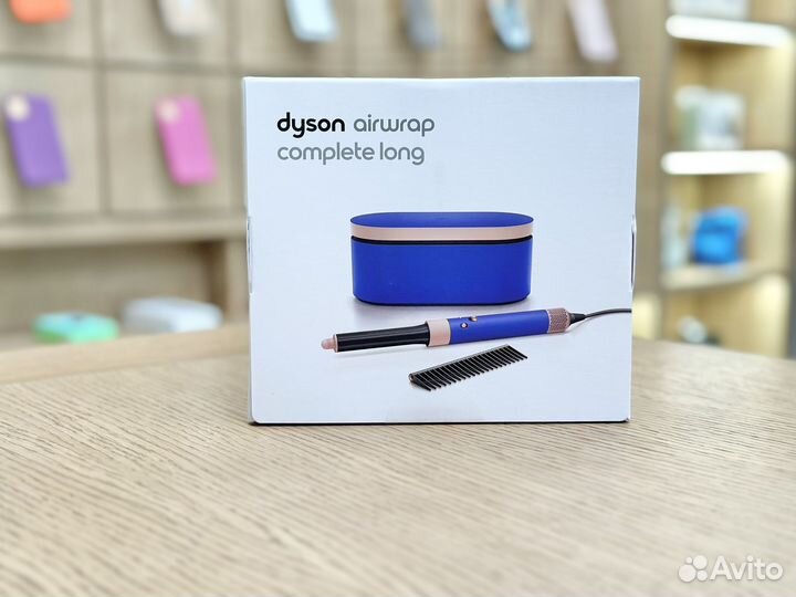 Новинка Dyson HS05 Long Blush Blue + расческа