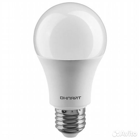 Лампа светодиодная онлайт LED Е27 18Вт груша холод