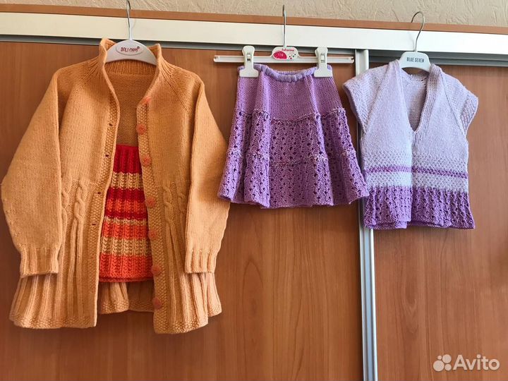 Одежда для девочки 110-116 пакетом