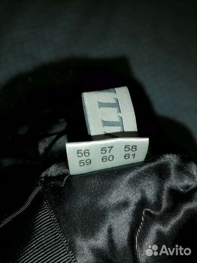 Шапка норковая женская