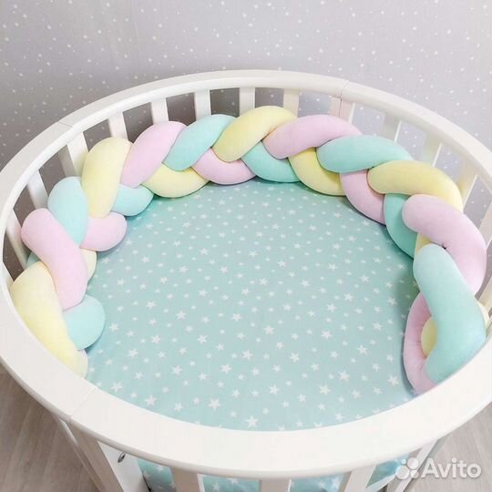 Бортик косичка