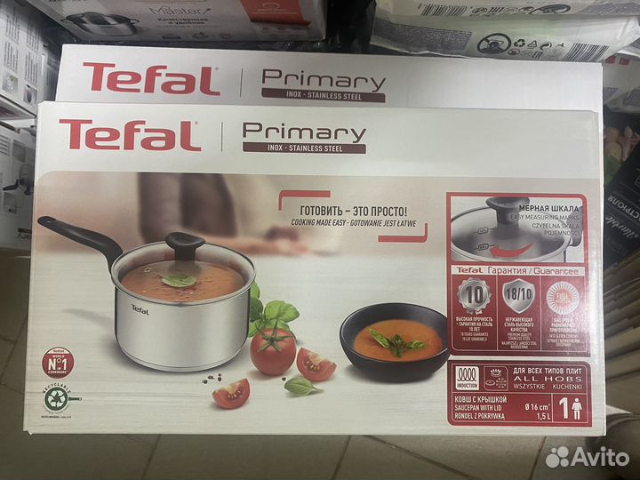 Ковш tefal 1.5л индукция