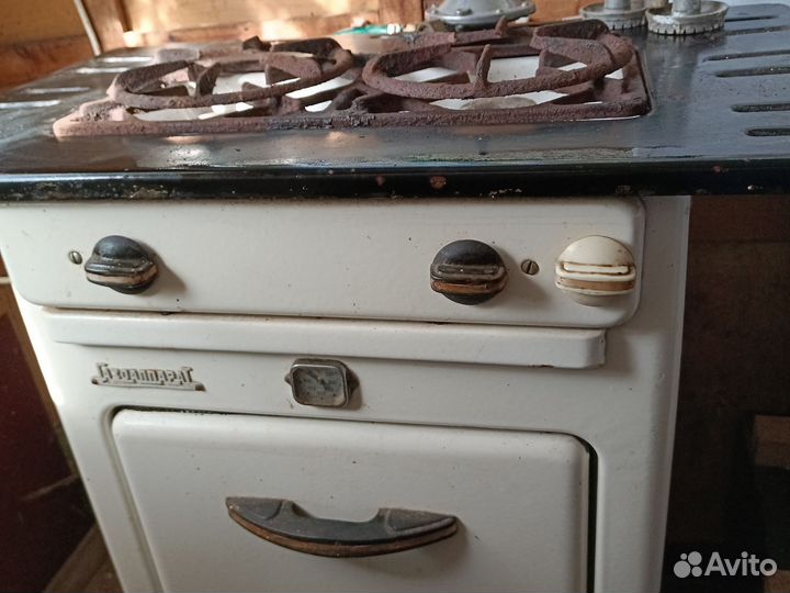 Газовая плита 2 конфорки бу СССР ретро
