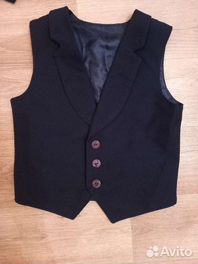 Жилет школьный синий на девочку
