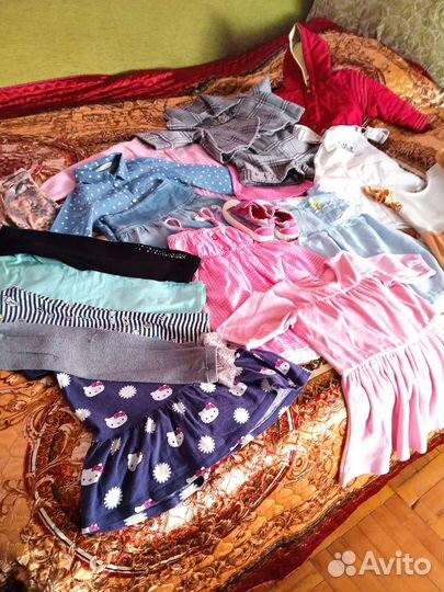 Вещи пакетом на девочку 3-4 года