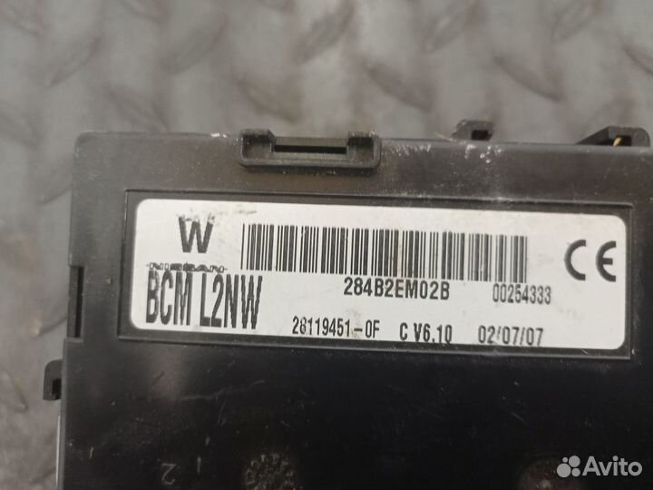 Блок электронный для Nissan Tiida C11