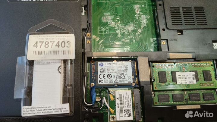 Ssd диск msata Kingston kc600 256Gb