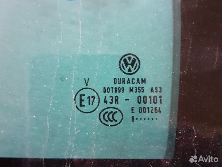 Стекло двери задний левый Volkswagen Tiguan 2