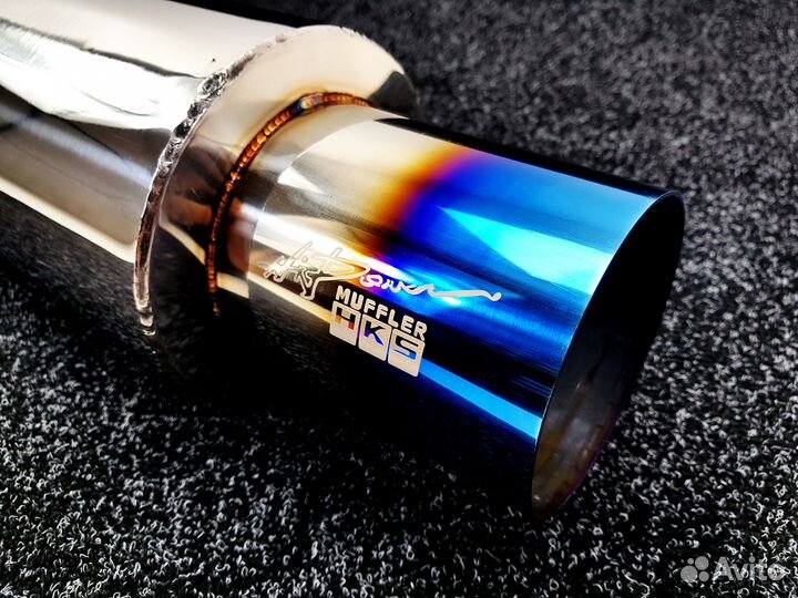 Бочка удлиненная HKS style 63мм - Универсальный гл