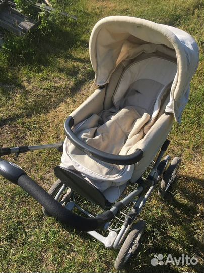 Коляска 3 в 1 трансформер Silver Cross бежевая