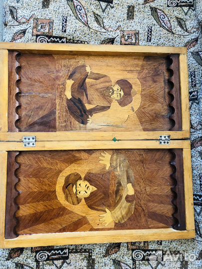 Шахматы и нарды ручной работы СССР