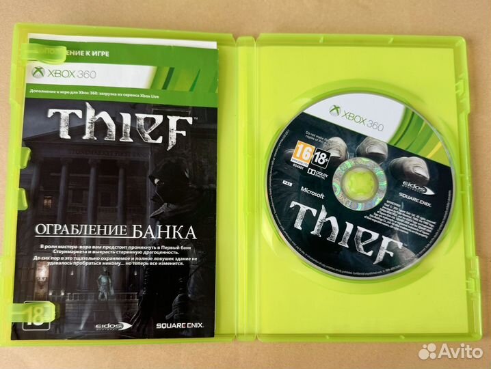 Xbox 360 Thief диск
