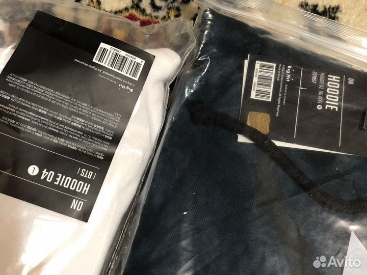 Толстовки BTS лимитированая колекция