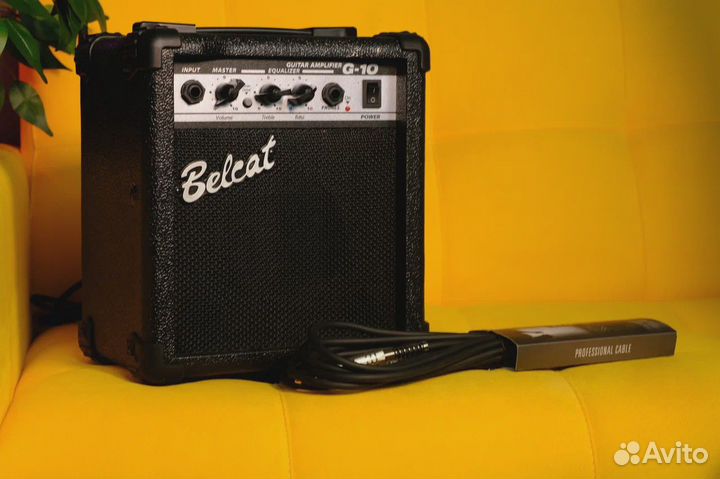 Комбоусилитель/комбик гитарный + провод/кабель