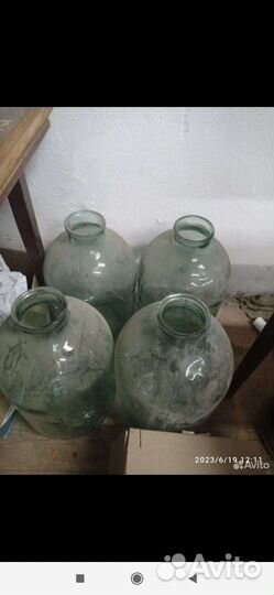 Банка 10 литров стеклянная