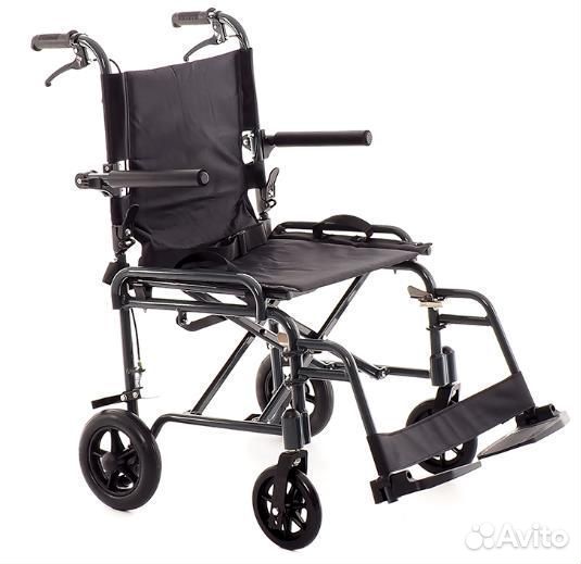 Кресло-каталка складная увеличенного размера MK280