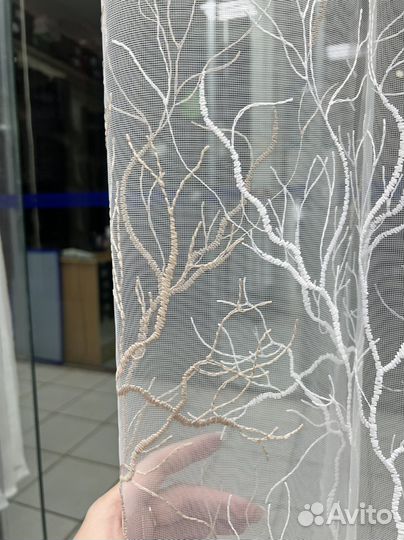 Тюль сеточка