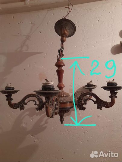 Винтажная люстра СССР