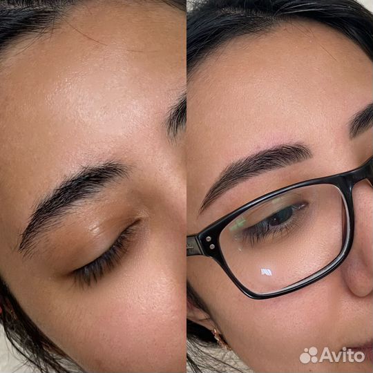 Оформление бровей