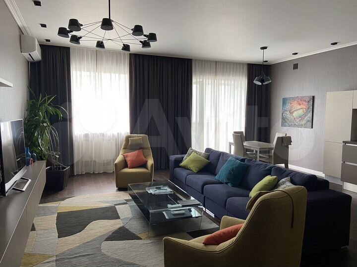 3-к. квартира, 130 м², 5/12 эт.