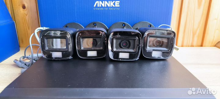 Комплект видеонаблюдения на 4 камеры 5мп