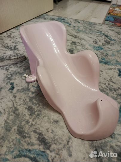 Ванночка для купания с горкой+стульчик+ гамак