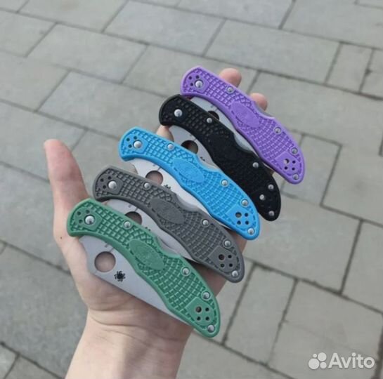 Нож Spyderco Delica фиолетовый