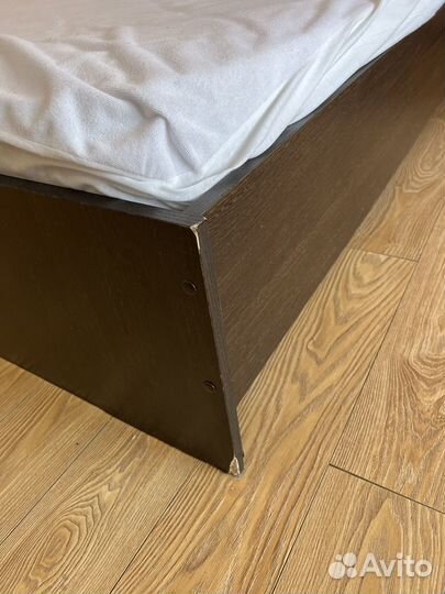 Кровать двухспальная 160х200 с матрасом бу