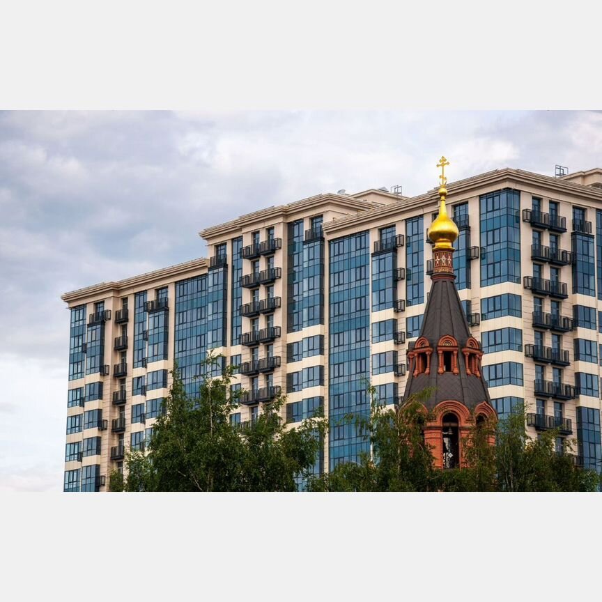 1-к. квартира, 54,4 м², 2/14 эт.