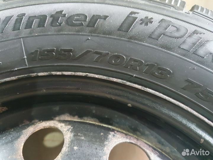 R13 Cordiant Snow Cross 2 155/70, PCD 4x100 DIA 54.1