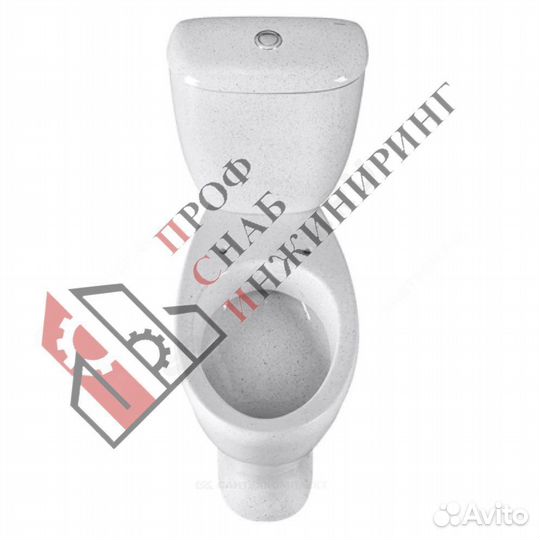 Унитаз-компакт косой выпуск нижний подвод с армату