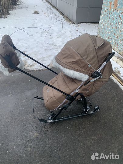 Санки коляска ника 7 5sk