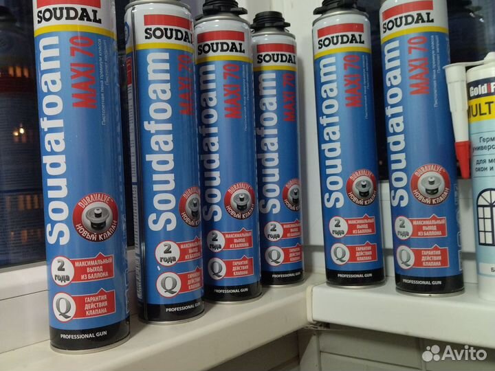 Монтажная пена soudal maxi 70