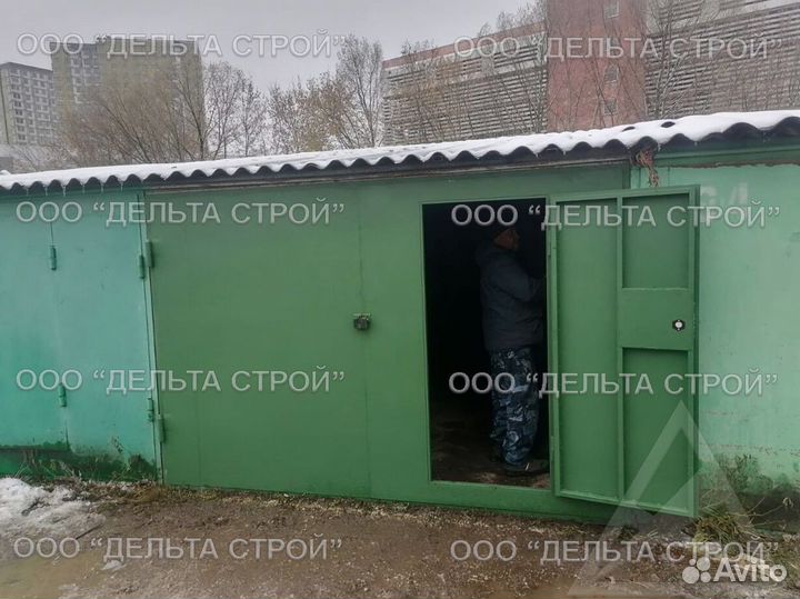 Гаражные ворота распашные 2040х2570 мм