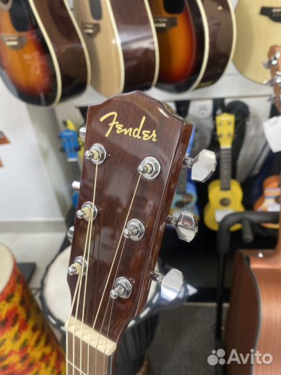 Гитара электроакустическая fender CD-60SCE ALL MAH