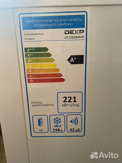 Морозильный ларь Dexp