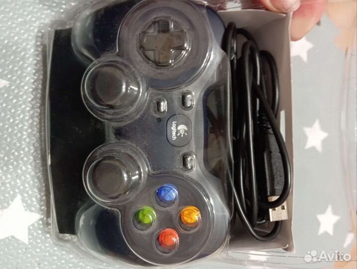 Геймпад Logitech G F310, черный/синий