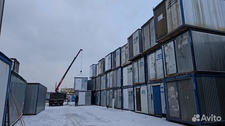 Бытовка в аренду бу/ Строительная бытовка