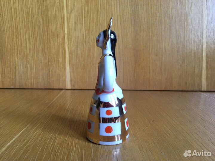 Статуэтка Матрешка-Невеста Дама в кокошнике СССР