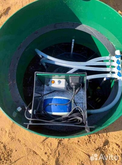 Установка канализации септик под ключ Итал