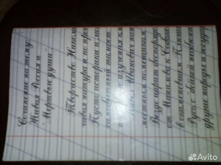 Сборник школьных сочинений