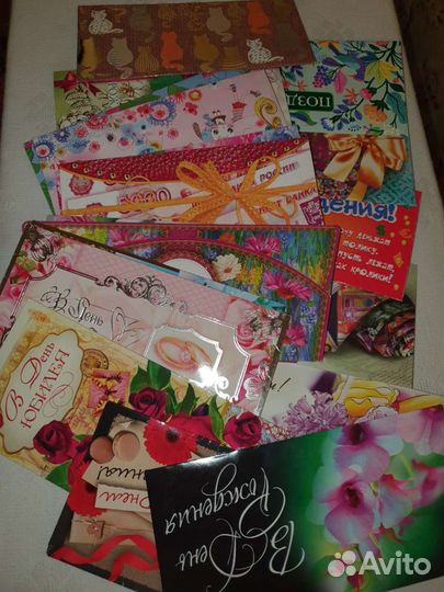 Открытки подарочные для купюр