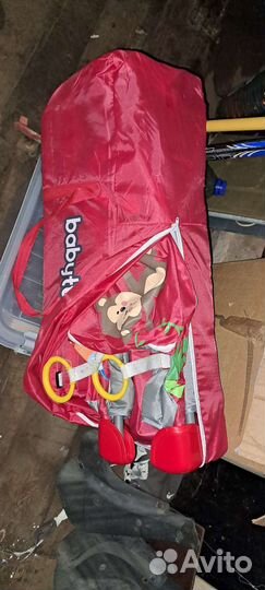 Детская кровать манеж