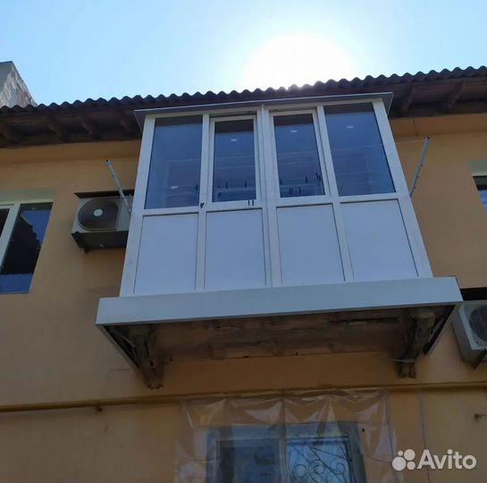 Пластиковые балконы собственное производств