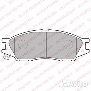 Колодки тормозные дисковые перед